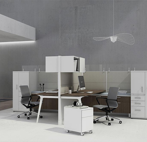 Modern Office Cubicle Workstations