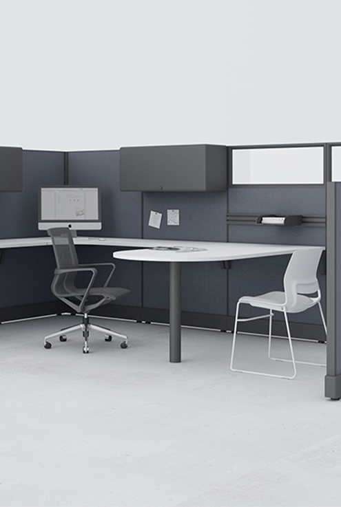 Modern Office Cubicle Workstations