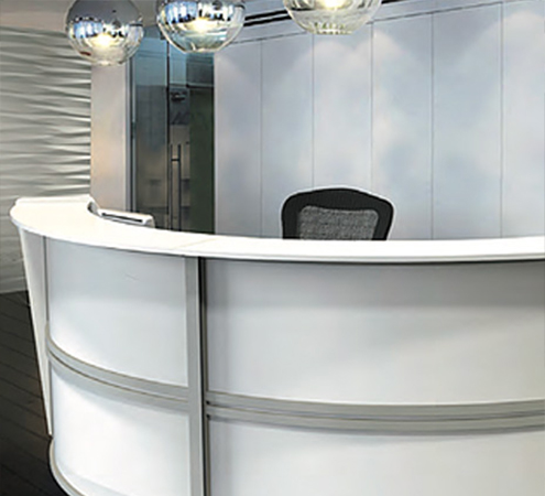New Office Reception Desks