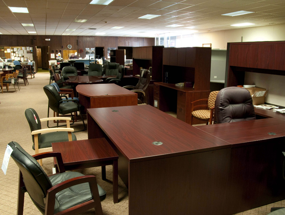 Used Office Furniture Michigan | Wooden Cabinets Vintage